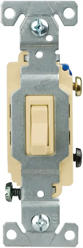 Eaton Wiring Devices CSB115STV-SP Toggle Switch, 15 A, 120/277 V, Screw Terminal, Nylon Housing Material Save Now