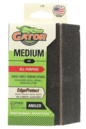 Gator 7126 Sanding Sponge, Medium While Supplies Last