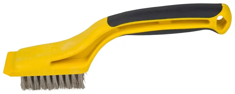 Hyde 46800 Stripping Brush, 2-1/4 x 1-1/8 in Brush, Stainless Steel Trim Same Day Shipping