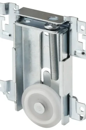 Prime-Line N 6790 Roller Assembly, 1-7/16 in Dia Roller, 1/8 in W Roller, Steel, Bottom Mounting Instant Buy