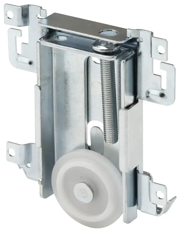 Prime-Line N 6790 Roller Assembly, 1-7/16 in Dia Roller, 1/8 in W Roller, Steel, Bottom Mounting Instant Buy