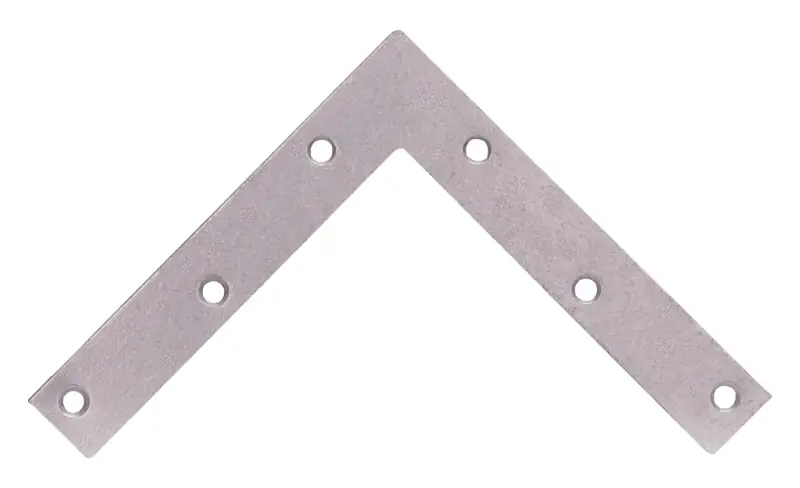 Next Day Delivery ProSource FC-G06-01PS Corner Brace, 6 in L, 6 in W, 1 in H, Galvanized Steel, Galvanized, 2 mm Thick Material, Pack of 5