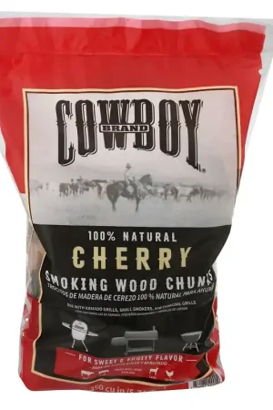 Brand New Cowboy 52430 Series Smoking Chunk, Cherry, Wood, 350 cu-in