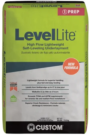Custom LLSLU30 Underlayment, Solid Gray, 30 lb Bag Same Day Shipping