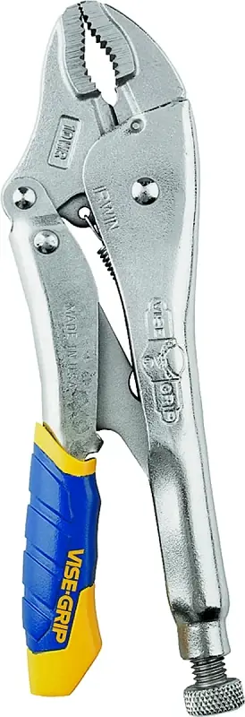 Final Sale Irwin Fast Release Series IRHT82578/5T Locking Plier, 10 in OAL, 1-7/8 in Jaw Opening, Ergonomic Handle, 5/8 in W Jaw