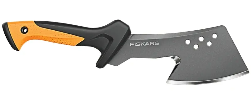 Special Offer Fiskars 385081-1001 Clearing Hatchet, 18 in OAL, 9 in Blade, Steel Blade