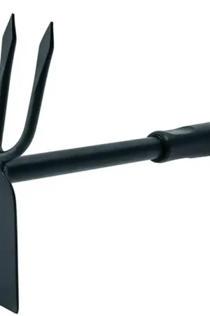 Special Discount Fiskars 373810-1001 Cultivator Hoe, 7-1/4 in W, 12 in L, 3-Tine
