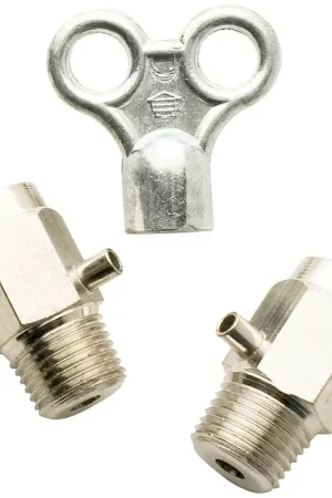 Plumb Pak PP827-9 Loose Key Air Valve with Key, 1/8 in Connection, NPT, Brass, Chrome-Plated Last Chance