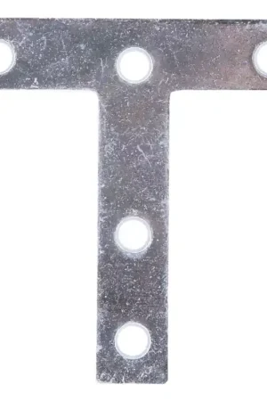 ProSource TP-Z03-C2PS T-Plate, 3 in L, 3 in W, 2 mm Thick, Steel, Zinc Holiday Sale