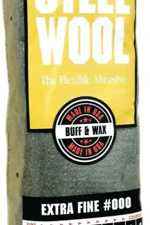Homax 106601-06 Steel Wool, #000 Grit, Extra Fine, Gray Order Now