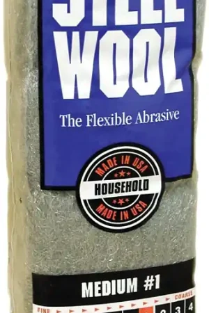 Don't Miss Out Homax 106604-06 Steel Wool, #1 Grit, Medium, Gray