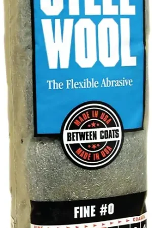 Homax 106603-06 Steel Wool, #0 Grit, Fine, Gray Secure Checkout