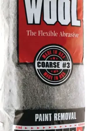 Homax 106606-06 Steel Wool, #3 Grit, Coarse, Gray Top Rated