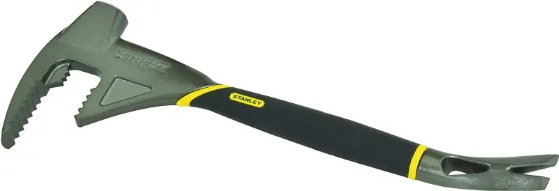 Markdown STANLEY Fatmax Fubar 55-099 Functional Utility Bar, 18 in L, Beveled Tip, 1-1/2 in Claw Blade Width Tip, Steel, 1 in Dia