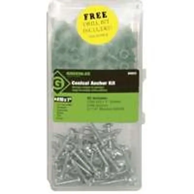 Greenlee 84012 Anchor Kit, Plastic Shop Now