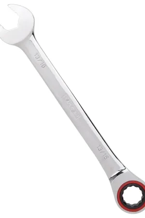Vulcan PG13/16 Combination Wrench, SAE, 13/16 in Head, Chrome Vanadium Steel, Polished Mirror Best Price