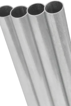 K & S 1114 Decorative Tube, Round, 36 in L, 9/32 in Dia, 0.014 in Wall, Aluminum, Pack of 5 Best Price