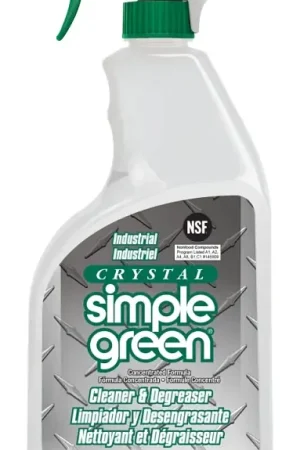 Simple Green 0610001219024 Industrial Cleaner and Degreaser, 24 oz Trigger Bottle, Liquid, Sassafras, Green Popular