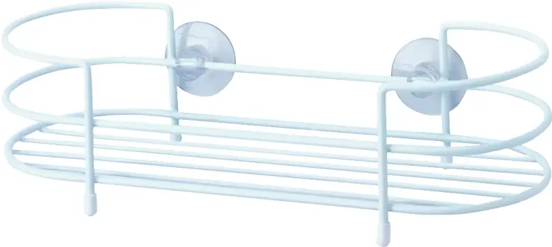 Buy Direct Simple Spaces SS-SC-29-PE-3L Shower Caddy, 1-Shelf, Steel, 11-5/8 in OAW, 3-1/8 in OAH, 4-1/2 in OAD, 10 lb