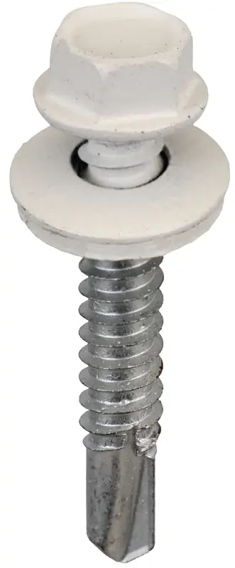 Acorn SW-MM1412W250 Screw, #14 Thread, Hex Drive, Self-Drilling, Self-Tapping Point, Steel, 250 BAG Express Delivery