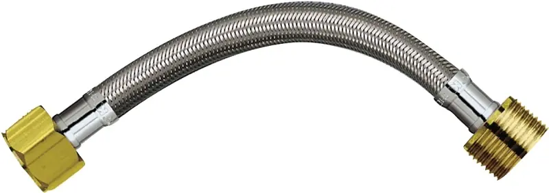 Plumb Pak PP888-11LF Water Heater Connector, 3/4 in, FIP x MIP, Stainless Steel, 18 in L Holiday Sale