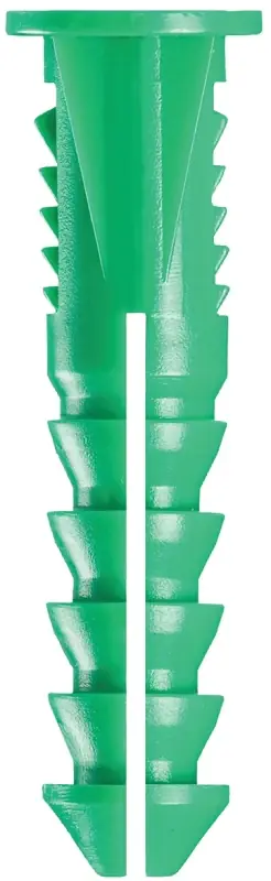 Cobra Anchors 197R Screw Anchor, #12-14 Thread, 1-1/2 in L, Polyethylene, 200 lb, 10/PK Hot Deal