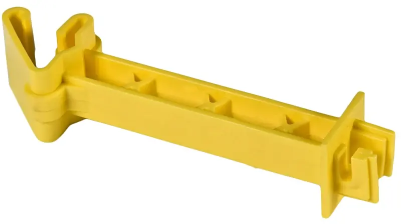 Best Seller Zareba IT5XY-Z Series Snap-On Extender Insulator, For: 1-1/4 in and 1.33 in Stubbed T-Posts, Aluminum/Polywire/Steel