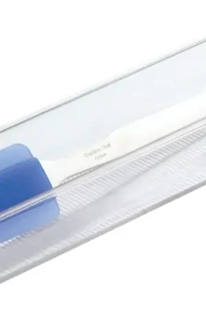 Best Price iDESIGN LINUS 52530 Drawer Organizer, Plastic, Clear, 12 in OAL, 2 in OAH, 3 in OAW