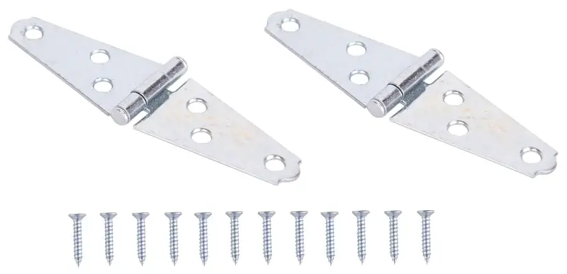 Exclusive Offer ProSource LSH-Z02-C2PS Strap Hinge, 1.2 mm Thick Leaf, Steel, 180 Range of Motion