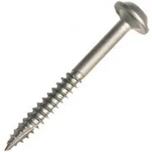 Today Only Kreg SML-C1-500 Pocket-Hole Screw, #8 Thread, 1 in L, Coarse Thread, Maxi-Loc Head, Square Drive, Steel, Zinc, 500 PK