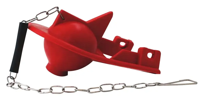 Shop Now Keeney K835-95 Toilet Flapper, For: Kohler Toilets and Rectangular Flush Valves with Shark Fin Style Flapper