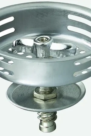 Plumb Pak PP820-34 Basket Strainer with Twist-N-Lock Post, Stainless Steel, For: Keeney 1433 Sink Holiday Sale