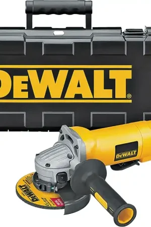 Luxury DEWALT DWE402K/D28402K Angle Grinder Kit, 5/8-11 Spindle, 4-1/2 in Dia Wheel, 11,000 rpm Speed