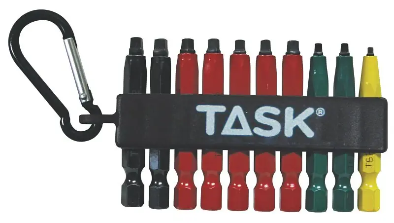 Task T67917 Carabiner Clip Set, 10-Piece, Steel Weekend Sale