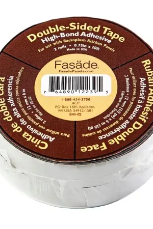 ACP D4902 Backsplash Tape, 40 ft L, 1-1/2 in W, Clear, Pack of 4 Order Now