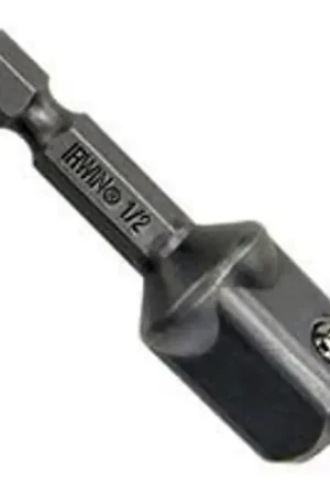 Irwin 93795 Socket Adapter, 1/2 in Drive, Square Drive Cheap