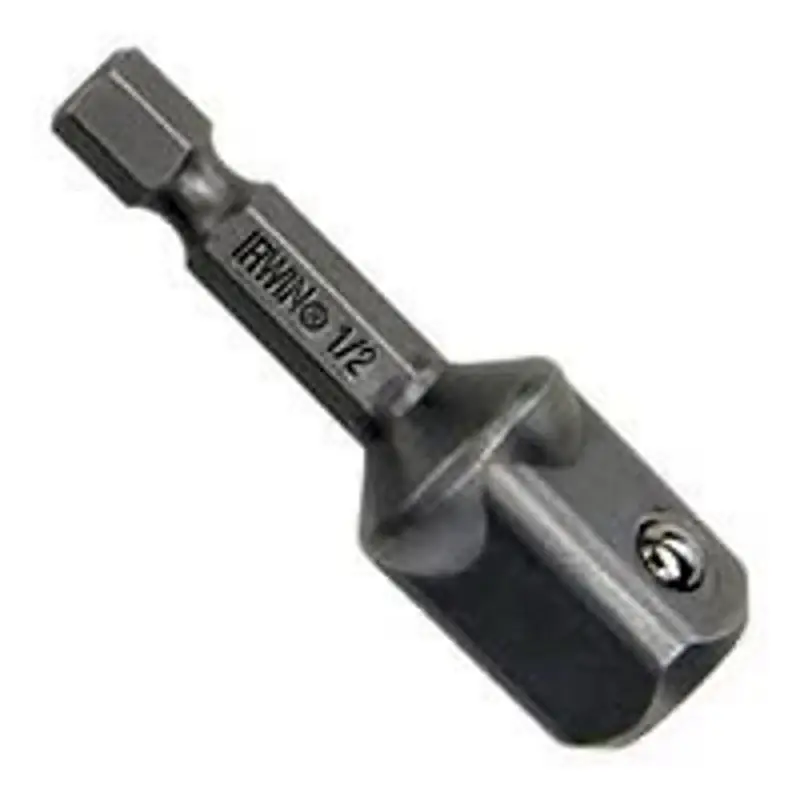 Irwin 93795 Socket Adapter, 1/2 in Drive, Square Drive Cheap