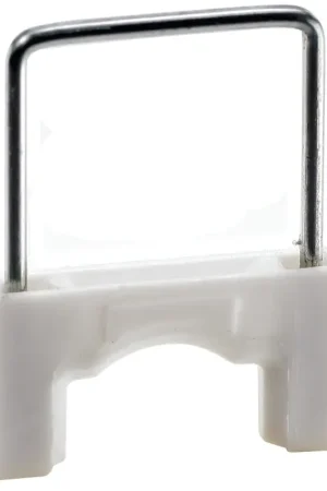 Trusted Brand Gardner Bender MPS-2100 Cable Staple, 3/8 in W Crown, 7/8 in L Leg, Metal/Plastic