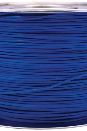 CCI 55671623 Primary Wire, 12 AWG Wire, 1-Conductor, 60 VDC, Copper Conductor, Blue Sheath, 100 ft L, Pack of 2 Secure Checkout