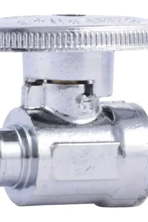 Bargain SharkBite COLORmaxx 23063LF Straight Stop Valve, 1/2 in Connection, Barb, 80 psi Pressure, Brass Body