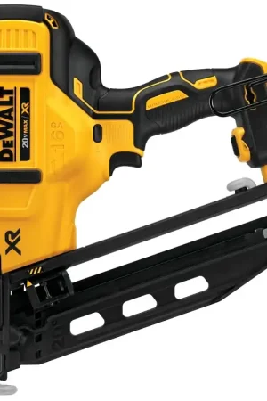 Exclusive Offer DEWALT DCN660B Nailer, Tool Only, 20 V, 110 Magazine, 20 deg Collation, Glue Collation, 16 ga Nail, Nail Fastener