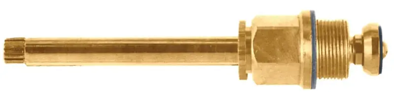 Authentic Danco 15098B Faucet Stem, Brass, 5-5/16 in L, For: Central Brass Series 9818 Two Handle Bath Faucets