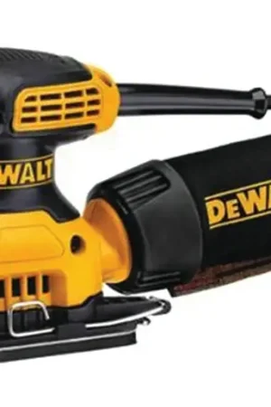 DEWALT DWE6411 Palm Sander, 2.3 A, Includes: DWE6411 Sander, Paper Punch, Dust Bag, Pack of 3 Bargain