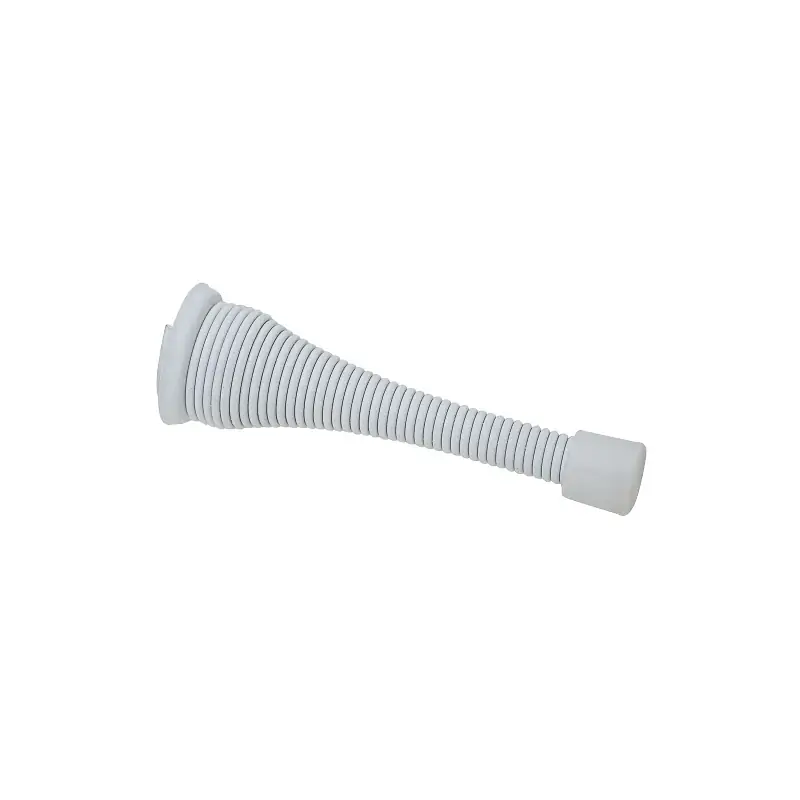 National Hardware N265-256 Door Stop, 3 in Projection, Steel, White Clearance