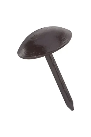 Authentic National Hardware N279-182 V7730 Series Upholstery Nail, Brown, Steel, Round Head