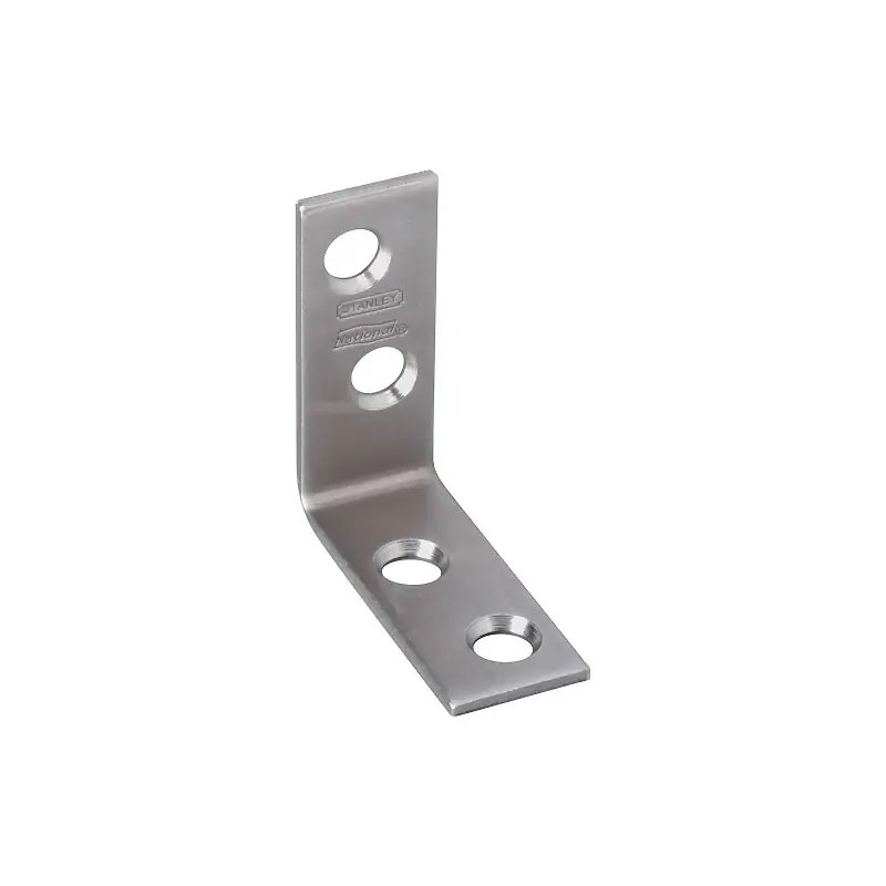 Holiday Sale National Hardware V415 Series N348-300 Corner Brace, 1-1/2 in L, 5/8 in W, 1-1/2 in H, Stainless Steel