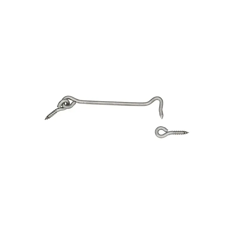 Super Sale National Hardware V2003 Series N348-425 Hook and Eye, 6 in L Dimensions, Stainless Steel, 1/PK