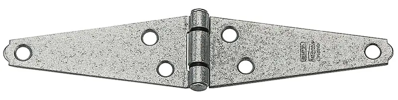 National Hardware N128-355 Strap Hinge, 4 in, 8 in, Steel, 33 lb Buy Today