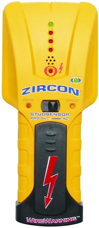 Zircon StudSensor Series 69585 Stud Finder, 9 V Battery, 19 mm Detection, Detectable Material: Metal/Wood Same Day Shipping