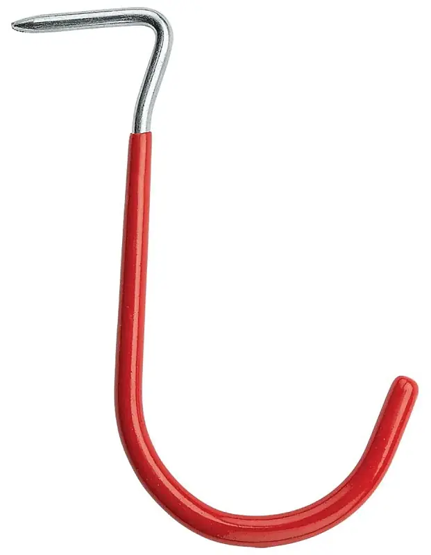 Secure Checkout National Hardware V2224 Series N271-019 Drive Hook, 20 lb, Screw, Steel